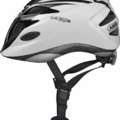 Abus Hubble Hjelm M. LED Lys, Black White