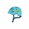 Abus Smiley 3.0 Blue Croco - Børne Cykelhjelm -Assos Salg Abus Smiley 3.0 blue croco boerne cykelhjelm