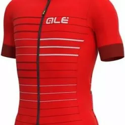 ALE Alé Jersey Solid Ergo - Rød