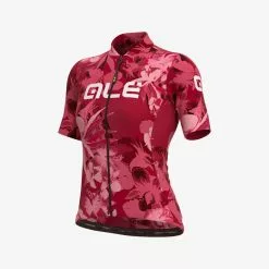 ALE Alé Solid Bouquet - Cykeltrøje M. Korte ærmer - Dame - Bordeaux - Str. S
