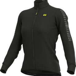 ALE Alé Spring/Fall Jersey Solid Fondo Dame - Sort