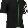 Assos Cykeltrøje Equipe Aero SS Jersey, Black/Green -Assos Salg Assos Cykeltroeje Equipe Aero SS Jersey BlackGreen