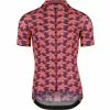 Assos FASTLANE Diamond Crazy SS Jersey - Kortærmet Cykeltrøje - Rød -Assos Salg Assos FASTLANE Diamond Crazy SS Jersey Kortaermet Cykeltroeje Roed