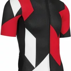 Assos FASTLANE Rock SS Jersey, Sort/Rød
