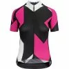 Assos FASTLANE Women's Rock SS Jersey - Kortærmet Cykeltrøje - Lyserød/Sort -Assos Salg Assos FASTLANE Womens Rock SS Jersey Kortaermet Cykeltroeje LyseroedSort