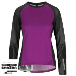 Assos Trail Women LS Jersey, Lilla