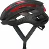 Cykelhjelm Abus AirBreaker - Black Red -Assos Salg Cykelhjelm Abus AirBreaker Black Red