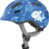 Cykelhjelm Abus Smiley 2.0 - Blue Sharky -Assos Salg Cykelhjelm Abus Smiley 2.0 Blue Sharky