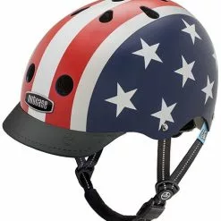 Cykelhjelm Junior Nutcase Little Nutty GEN3 - Stars &amp; Stripes, XS (48-52 Cm)