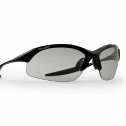 Demon Occhiali Demon 832 DCHROM - Løbe- Og Cykelbrille Med Fotokromisk Linse - Matsort