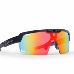 Demon Occhiali Demon Speed Vent Cykelbrille - Med Kategori 3 Linser - Mat Sort/Grå