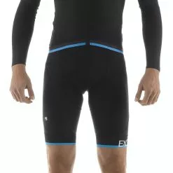 Giordana Langærmet Jersey Exo System - Black/Blue