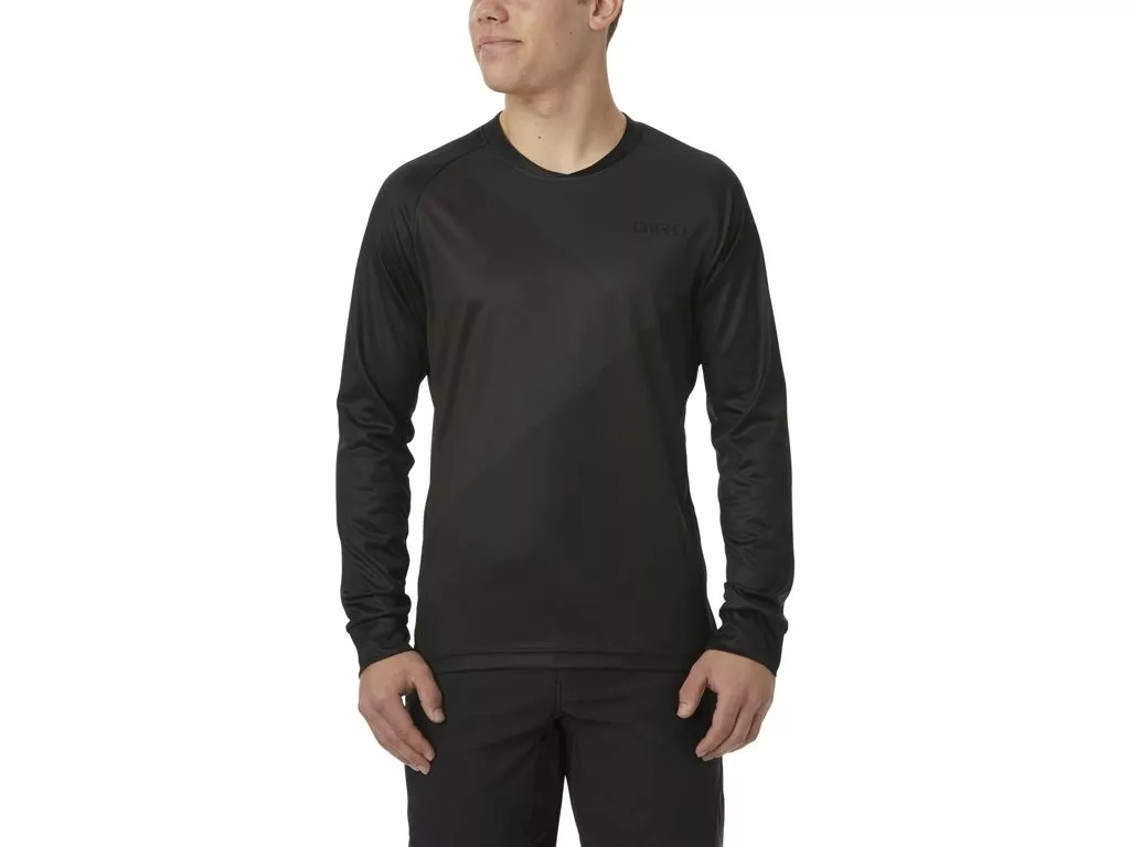 Giro Roust - Cykelbluse Med Lange ærmer - MTB - Str. S - Sort Shadow 3 Giro Roust - Cykelbluse Med Lange ærmer - MTB - Str. S - Sort Shadow