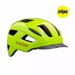Lazer Lizard MIPS - Cykelhjelm Sport - Str. 55-59 Cm - Flash Gul