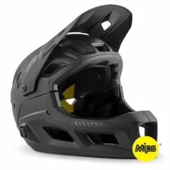 MET Parachute Mips - Cykelhjelm Full Face - Mat Sort - Str. 52-56 Cm