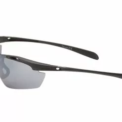 On Gear Ongear Finestre - Cykelbrille Med PC Smoke Flash Mirror Linse - Mat Sort