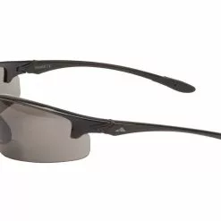 On Gear Ongear Stelvio - Cykelbrille Med PC Smoke Bifocal Linse +1,5 - Blank Sort