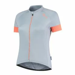 Rogelli Modesta - Cykelbluse - Dame - Korte ærmer - Comfort Fit - Grå - Str. 2XL