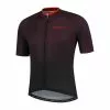 Rogelli Weave - Cykeltrøje - Korte ærmer - Sort/Rød - Str. 2XL