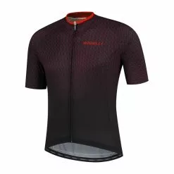 Rogelli Weave - Cykeltrøje - Korte ærmer - Sort/Rød - Str. 2XL