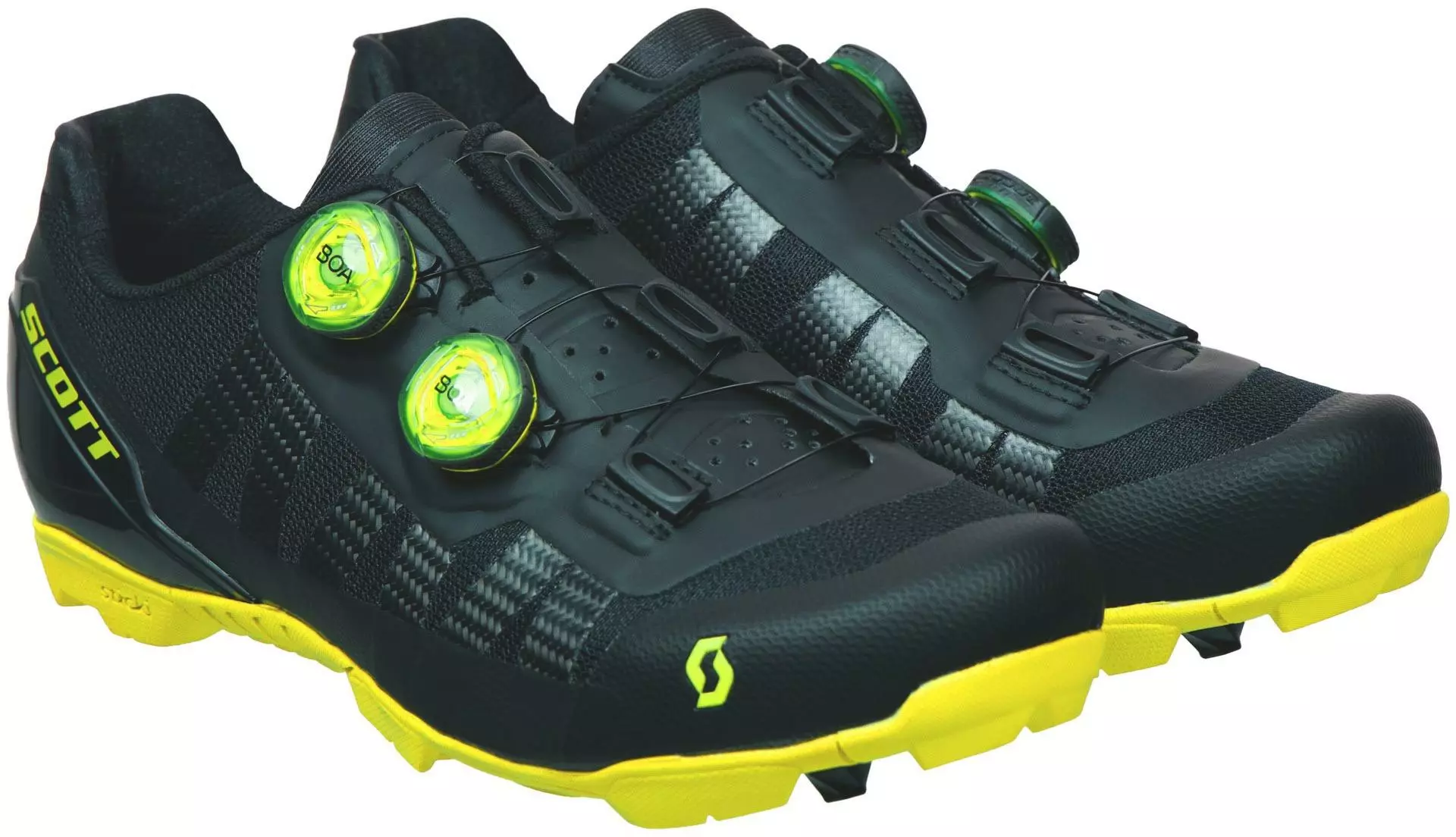 SCOTT MTB RC Ultimate Cykelsko - Sort/Gul 3 SCOTT MTB RC Ultimate Cykelsko - Sort/Gul