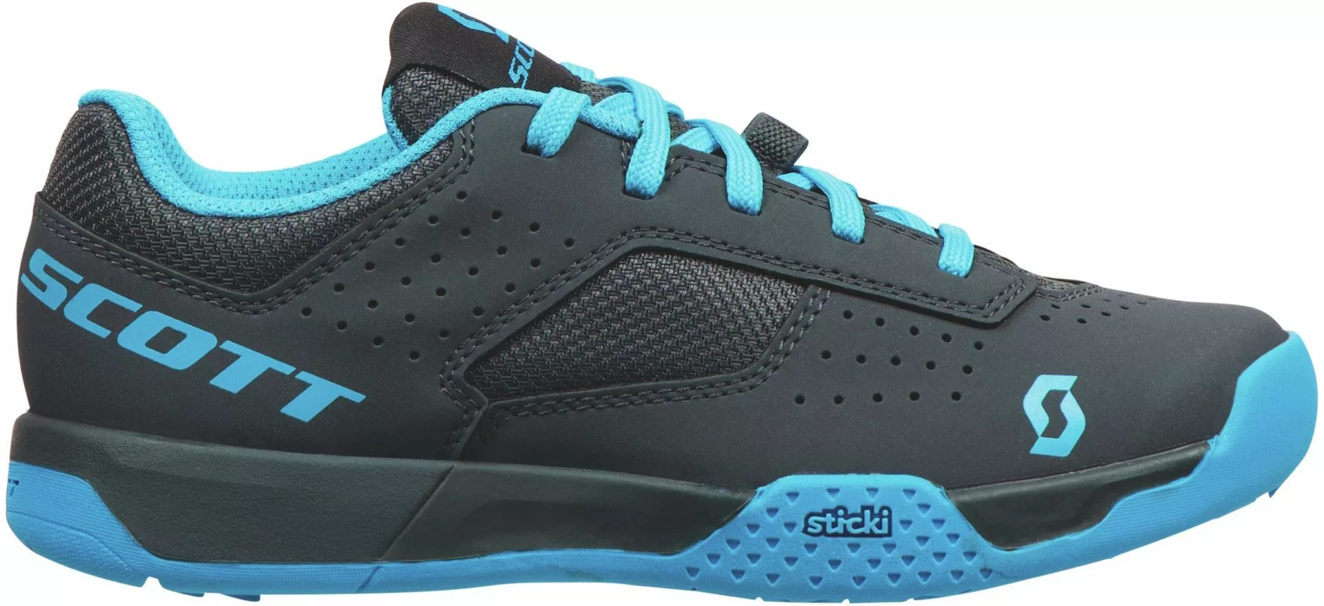 Scott MTB AR Kids Lace Cykelsko - Grå/Blå 3 Scott MTB AR Kids Lace Cykelsko - Grå/Blå