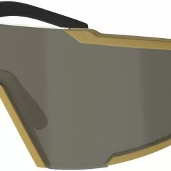 Scott Shield Compact Cykelbrille - Gul/Brun