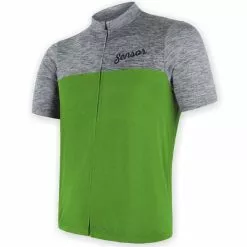 Sensor Motion FZ Jersey - Cykeltrøje Med Kort ærme - Grå/grøn - Str. M