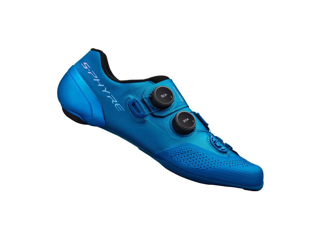 Shimano S-Phyre RC902 - Cykelsko Road - Bred Model - Str. 43 - Blå 3 Shimano S-Phyre RC902 - Cykelsko Road - Bred Model - Str. 43 - Blå