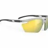 Rudy Project Magnus - Solbrille - Multilaser Gul Linse - Mat Lys Grå 1 Rudy Project Magnus - Solbrille - Multilaser Gul Linse - Mat Lys Grå -Assos Salg Vare 1164
