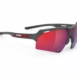 Rudy Project Deltabeat - Solbrille - Mulrilaser Rød Linse - Mat Charcoal