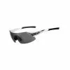 Tifosi Podium XC Cykelbrille - 3 Linser Smoke/AC Red/Clear - Hvid/Sort -Assos Salg Vare 1226