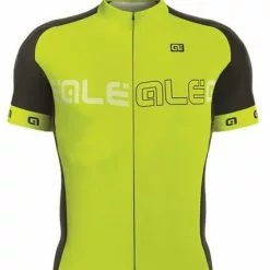 ALE Alé Kortærmet Jersey Solid Block Herre, Gul