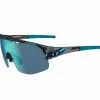 Tifosi Sledge Lite - Cykelbrille - Sort/Blå - 3 Linser - M-XL
