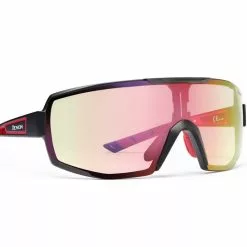 Demon Occhiali Demon Performance DCHROM - Cykel- Og Løbebrille - Med Fotokromisk Linse - Sort/Rød