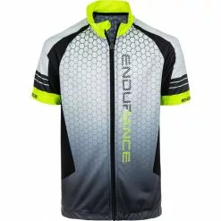 Endurance Verove - Cykeltrøje M. Korte ærmer - Junior - Safety Yellow - Str. 12