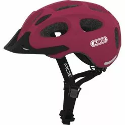 Abus Youn-I ACE - Cykelhjelm Til Børn - Cherry Red - Str. 48-54 Cm