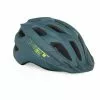 MET Crackerjack - Cykelhjelm Til Børn - Mat Petrol - Str. 52-57 Cm -Assos Salg Vare 1656