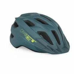 MET Crackerjack - Cykelhjelm Til Børn - Mat Petrol - Str. 52-57 Cm