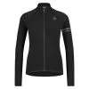 AGU Cykeltrøje - Essential Thermo Jersey - L/Æ - Dame - Sort - Str. XS