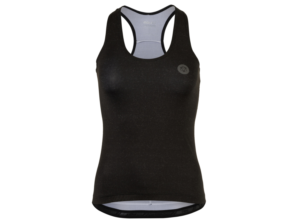 AGU - Melange - Cykeltrøje Uden ærmer - Dame - Sort - Str. S 3 AGU - Melange - Cykeltrøje Uden ærmer - Dame - Sort - Str. S
