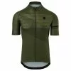AGU Jersey Striped - Cykeltrøje - Army Green - Str. M -Assos Salg Vare 1825