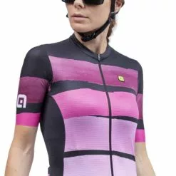 ALE Alé Jersey Women PR.S Track - Lyserød