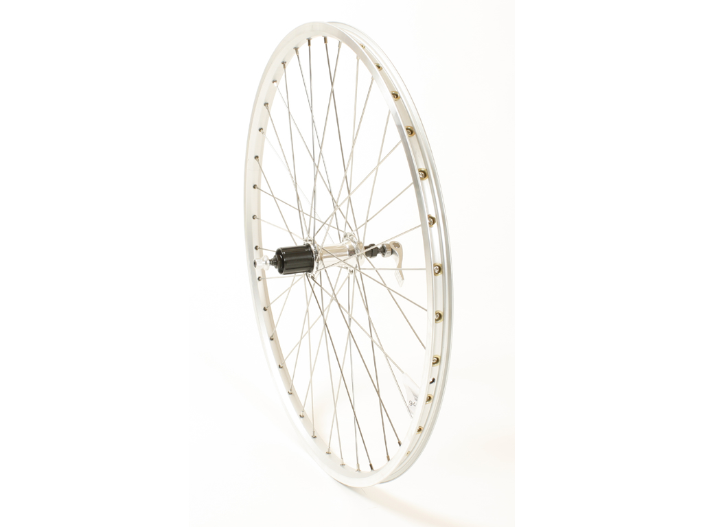 Connect MTB Baghjul - 26 X 1.75 - 8/10 Gear - Ryde ZAC 19 Fælg - Sølv 3 Connect MTB Baghjul - 26 X 1.75 - 8/10 Gear - Ryde ZAC 19 Fælg - Sølv