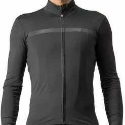 Castelli PRO THERMAL MID LS JERSEY Langærmet - Grå