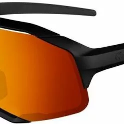 KOO Demos Cykelbriller - Matsort/rød