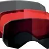 Abus Buteo Spare Lens - Red Chrome -Assos Salg Vare 599