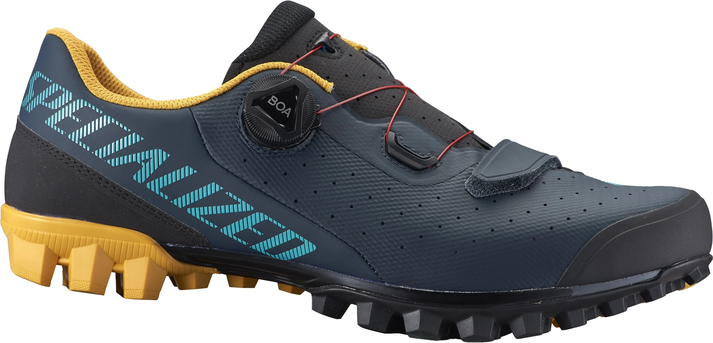 Specialized Recon 2.0 MTB Cykelsko - Sort/Gul 3 Specialized Recon 2.0 MTB Cykelsko - Sort/Gul