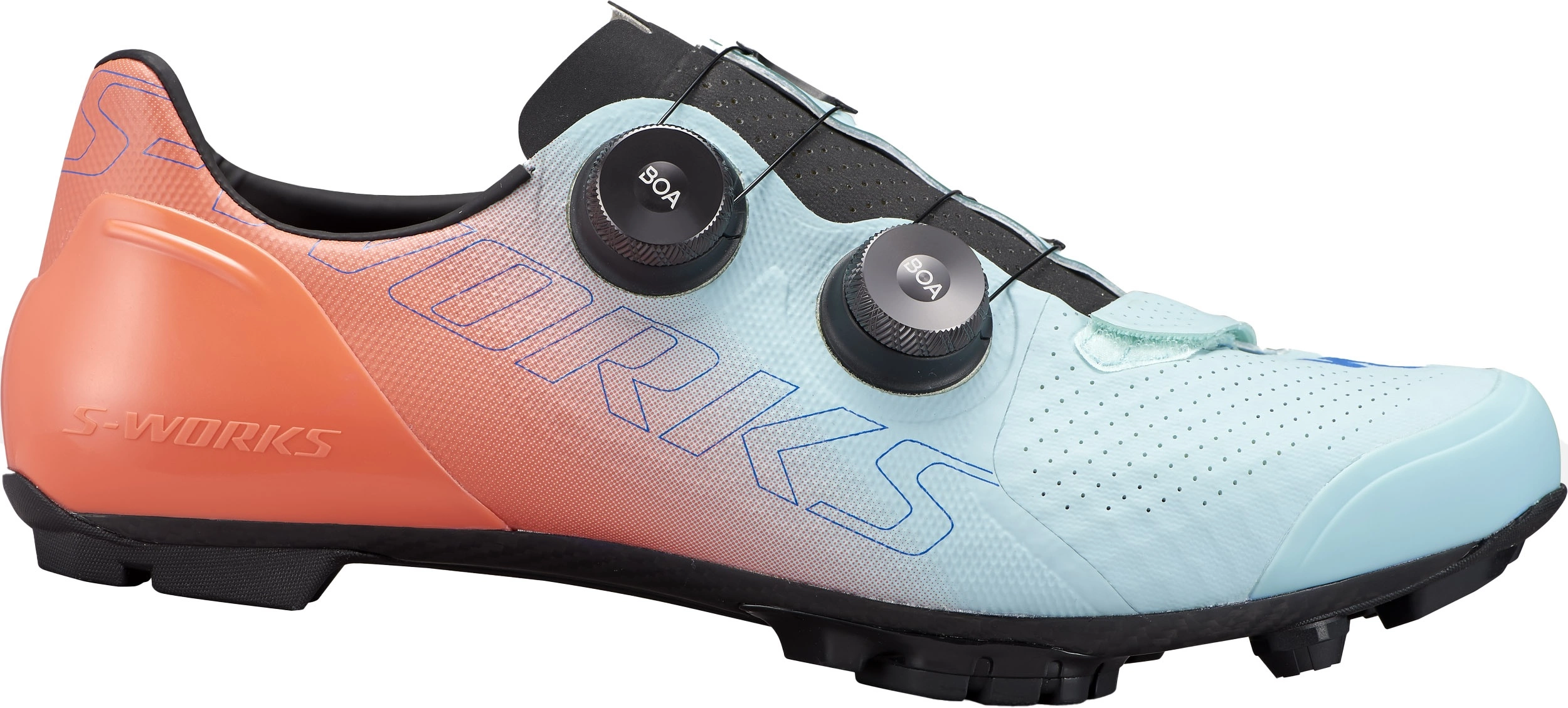 Specialized S-Works Recon MTB Cykelsko - Rød/Blå 3 Specialized S-Works Recon MTB Cykelsko - Rød/Blå