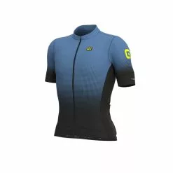 ALE Alé PRS Dots - Cykeltrøje M. Korte ærmer - Str. XL - Sort/Støvet Grå